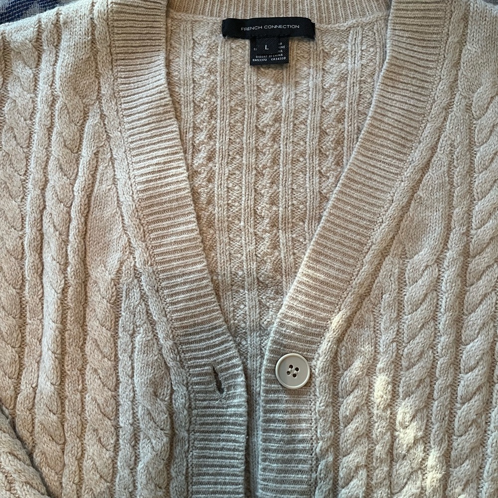 Cream comfy cardigan